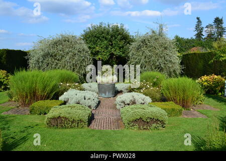 Penshurst Place gardens, Tonbridge, Kent, England, UK in summer 2017 Stock Photo