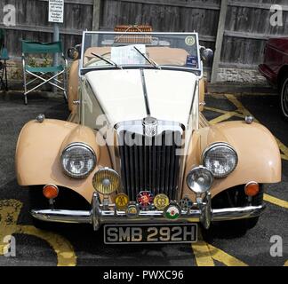 Prestatyn, Uk Classic car show in Prestatyn North Wales credit Ian Fairbrother/Alamy Stock Photos Stock Photo