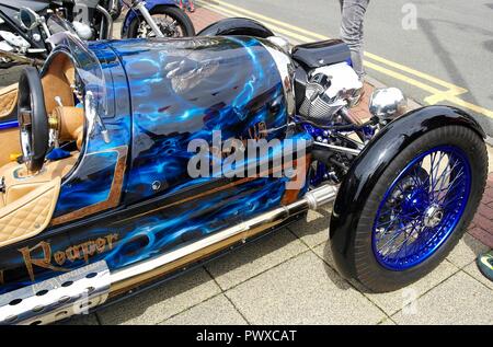 Prestatyn, Uk Classic car show in Prestatyn North Wales credit Ian Fairbrother/Alamy Stock Photos Stock Photo