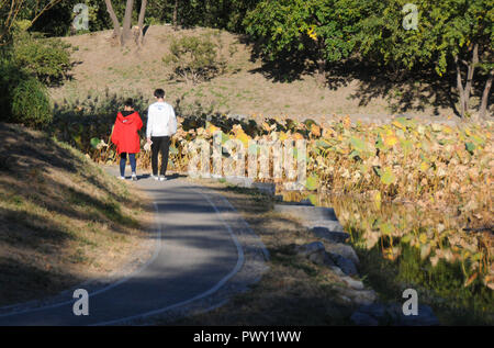 Beijing, Beijing, China. 18th Oct, 2018. Beijing, CHINA-Autumn scenery of Summer Palace in Beijing, China. Credit: SIPA Asia/ZUMA Wire/Alamy Live News Stock Photo