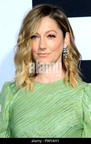 Judy Greer attending the 'Halloween' premiere at TCL Chinese Theatre on October 17, 2018 in Los Angeles, California. Stock Photo