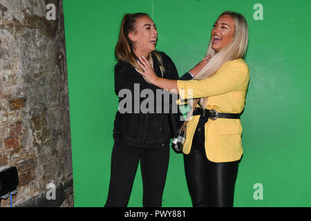 Press night an Halloween experience at  London Tombs at The London Bridge Experience, UK. 18 October 2018. Stock Photo