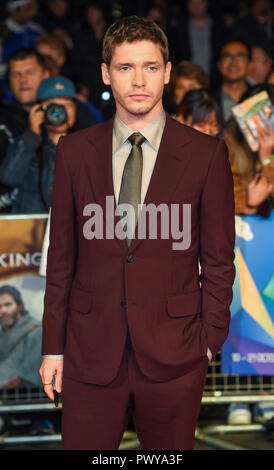 Billy Howle attends the 'Outlaw King' premiere at the BFI London Film ...