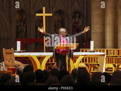 Dr. John Sentamu, Archbishop of York Stock Photo