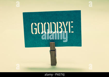 See You Soon Meaning Goodbye And Farewell Stock Photo - Alamy