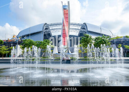 National Stadium of Singapore Stock Photo