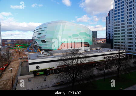 Leeds First Direct Arena under construction Stock Photo