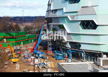 Leeds First Direct Arena under construction Stock Photo