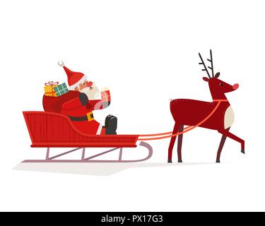 Fancy Winter Holiday characters Stock Vector