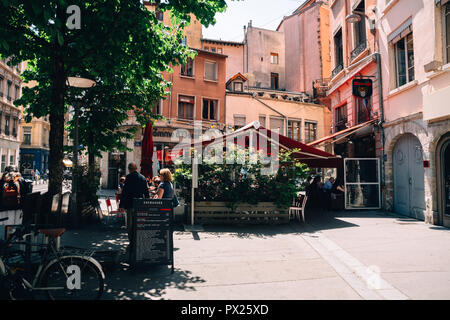 Lyon, France, 2018 Stock Photo