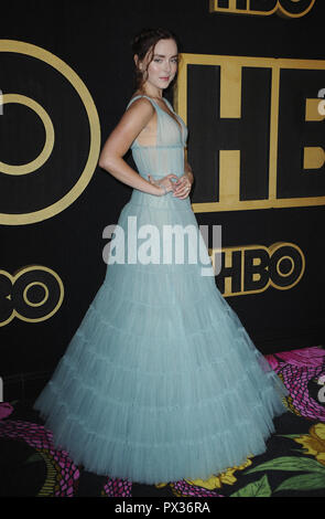 HBO Emmy Party 2018 - Arrivals  Featuring: Madison Devenport Where: Los Angeles, California, United States When: 17 Sep 2018 Credit: Apega/WENN.com Stock Photo