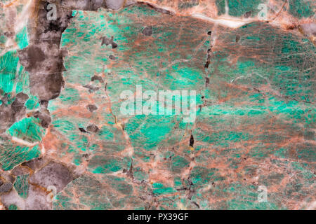 Remarkable quartzite texture in admirable new colours. Stock Photo