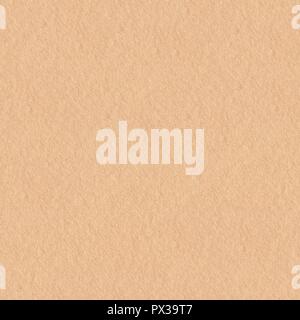 Biege felt texture.  Seamless square background, tile ready. Stock Photo
