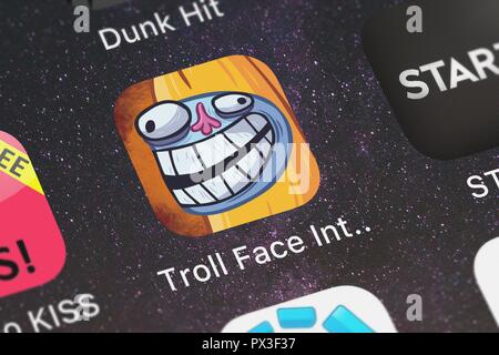 Troll face meme hi-res stock photography and images - Alamy