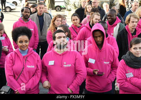 Copenhagen/Denmark 19.October 2018..P4G Copenhagen green summit 2018 in event on Copenhagen cityhall sq. in danish capital Copenhgen,Denmark.   (Photo. .Francis Joseph Dean / Deanpictures. Credit: Francis Joseph Dean / Deanpictures/Alamy Live News Stock Photo