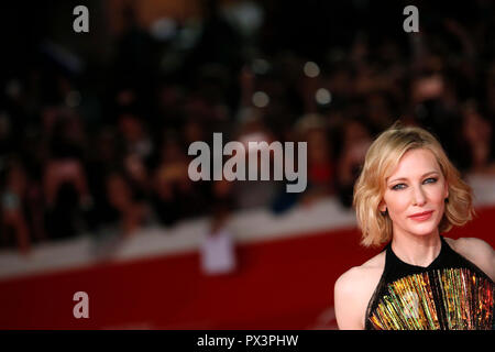 Rome, Italy. 19th Oct 2018. Cate Blanchett Rome October 19th 2018. Rome Film Fest 2018 Foto Insidefoto Credit: insidefoto srl/Alamy Live News Stock Photo