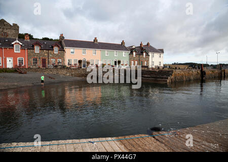 Strangford Village, Strangford Lough, Northern Ireland Stock Photo