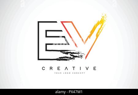 Initial EV Letter Logo With Creative Modern Business Typography Vector -  stock vector 3310016 | Crushpixel