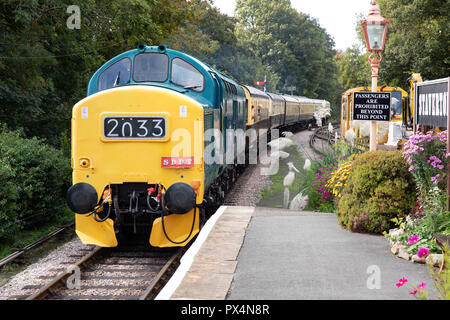 Staverton Station. South Devon Railway Line (Heritage Railway). Stock Photo