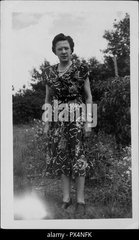 Vintage, authentic archival photograph, 1958. () Stock Photo