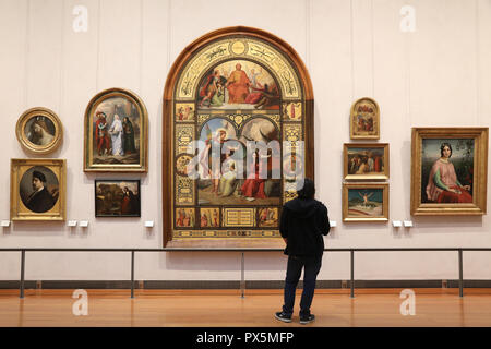 MusŽe des Beaux-Arts, Lyon, France. Fine Art museum, Lyon, France. Stock Photo