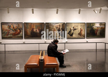 MusŽe des Beaux-Arts, Lyon, France. Fine Art museum, Lyon, France. Stock Photo