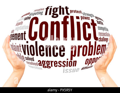 word cloud - conflict management Stock Vector Art & Illustration ...