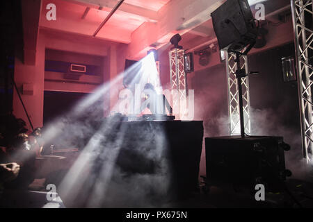 Milan, Italy. 19th Oct, 2018. Electronic artist Avalon Emerson performs live during the preview of Club to Club Credit: Daniele Baldi/Pacific Press/Alamy Live News Stock Photo