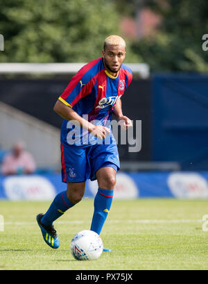 Jairo Riedewald of Crystal Palace during the 2018/19 Pre Season Friendly match between Oxford United and Crystal Palace at the Kassam Stadium, Oxford, Stock Photo