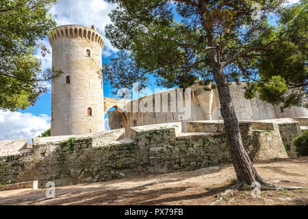 Bellver Castle Palma de Mallorca Spain Stock Photo