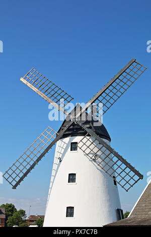 Lytham Windmill, Lytham, Lancashire, United Kingdom Stock Photo