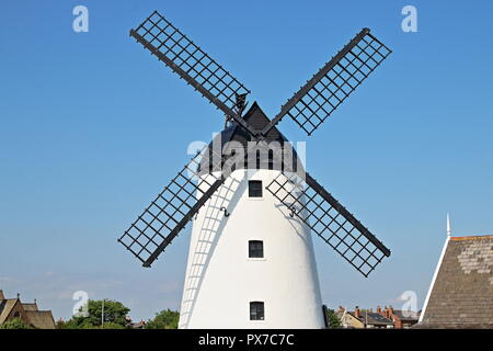 Lytham Windmill, Lytham, Lancashire, United Kingdom Stock Photo