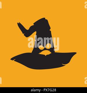 Halloween Icon: The Talking Hat Stock Vector
