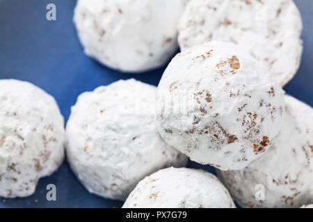 Christmas Snowballs Cookie Balls Stock Photo