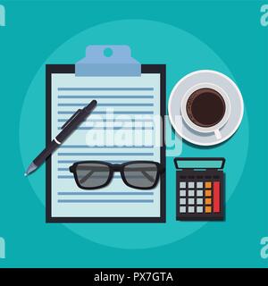 Office elements concept Stock Vector Image & Art - Alamy