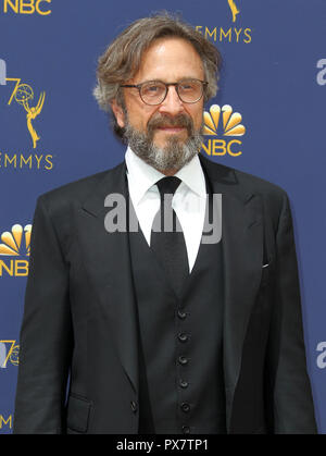 70th Primetime Emmy Awards in Los Angeles, United States  Featuring: Marc Maron Where: Los Angeles, California, United States When: 17 Sep 2018 Credit: Adriana M. Barraza/WENN.com Stock Photo