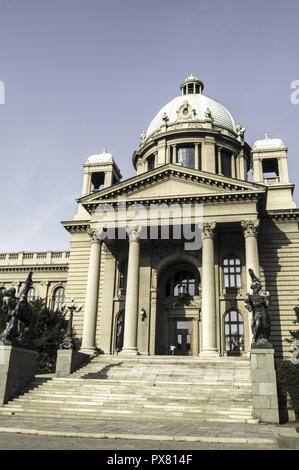 Beograd, parliament palace, Serbia-Montenegro, Belgrade Stock Photo