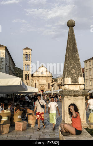 animated square with church Stock Photo - Alamy