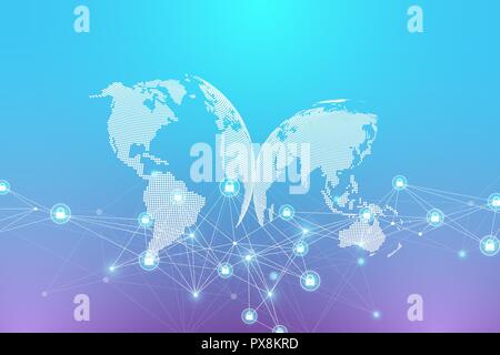 Protection concept. Data Security system Shield Protection Verification. Cyber security and information or network protection. Future cyber technology. System privacy. Vector illustration. Stock Vector