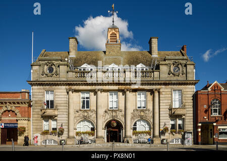 The Cheshire East Council Municipal Buildings on Earle Street in Crewe town centre UK Stock Photo