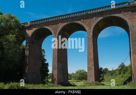 Eynsford Viaduct, Lullingstone Lane, Eynsford, Dartford, Kent Stock Photo