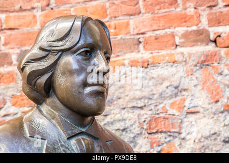 Sculpture Oscar Wilde  Stock Photo