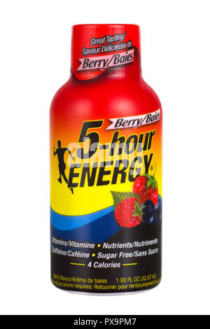 5 hour energy warning label