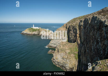 south stack lighthouse Stock Photo