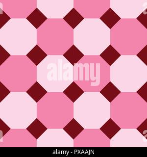 Vector seamless colorful decorative abstract tile background pattern. Traditional tile Stock Vector