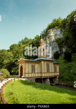 The Chapel on the Water in Ojcow, Ojcowski National Park, Poland Stock Photo