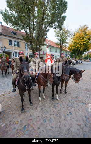 Nationawide celebrations of Saint Hubertus Day in Pultusk, Mazovia, Poland. Stock Photo