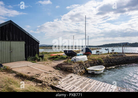 Newtown Harbour, Isle of Wight, England Stock Photo