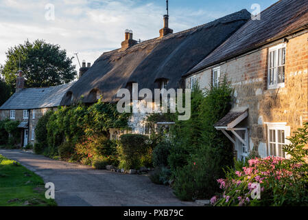 Winkle Street, Calbourne, Isle of Wight, England Stock Photo