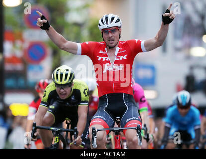 Utsunomiya Japan. 20th Oct 2018. German cyclist John